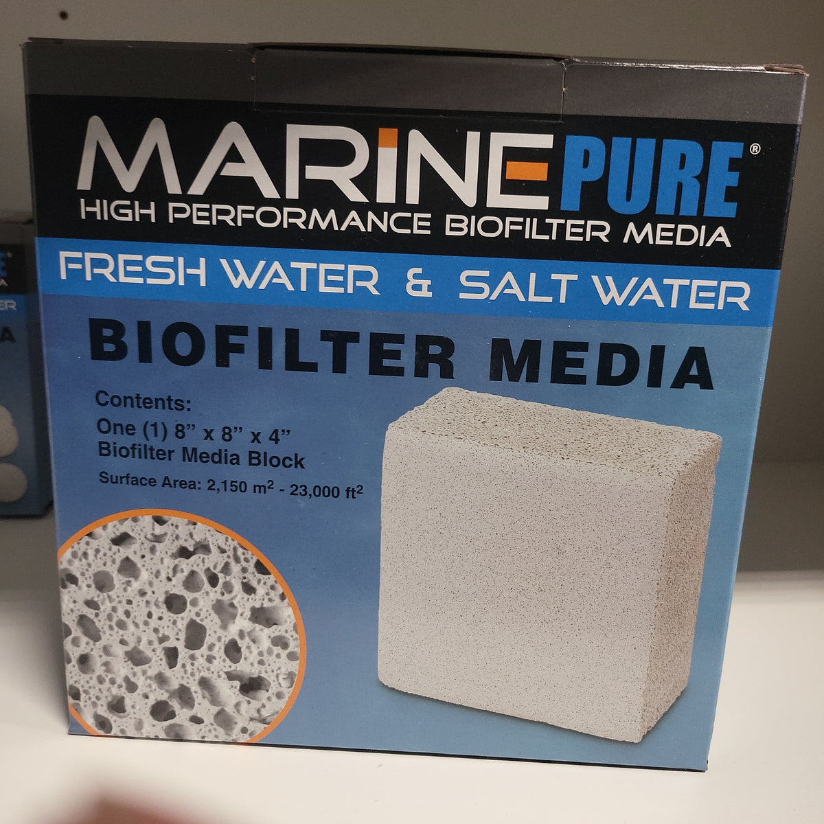 CerMedia MarinePure BioFilter Media Block 8"x8"x4"